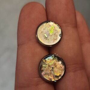 Iridescent Stud Earrings